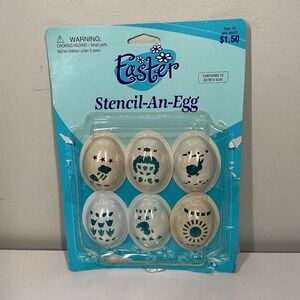 vintage easter egg stencil An Egg kit